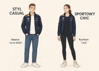 Modne kurtki wyścigowe Red Bull, które kształtują modę fanów