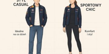 Modne kurtki wyścigowe Red Bull, które kształtują modę fanów